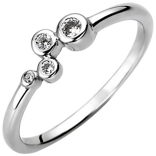Damen Ring 925 Sterling aus 925 Silber 4 Zirkonia (Größe: 54) | Ringe  direkt bestellen