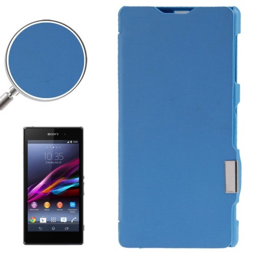 Alarmerend Sandalen vuilnis Handyhülle Tasche für Sony Xperia Z1 / L39h blau gebürstet | Hüllen und  Cases direkt bestellen
