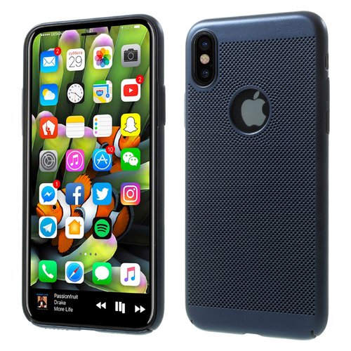 Handy Hülle für Apple iPhone X Schutzhülle Case Tasche Cover Etui Blau |  Hüllen und Cases direkt bestellen
